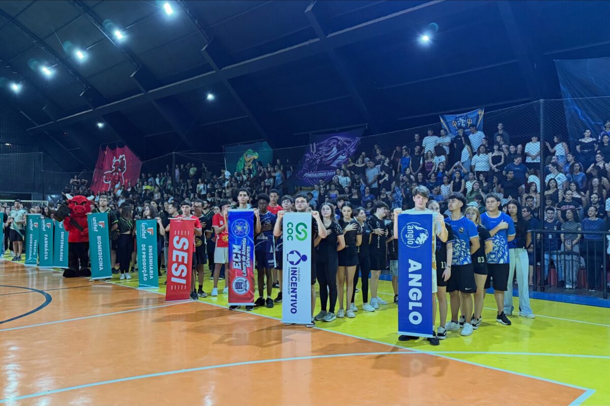 Abertura do 11º Interfef reúne estudantes e movimenta a comunidade universitária em Fernandópolis