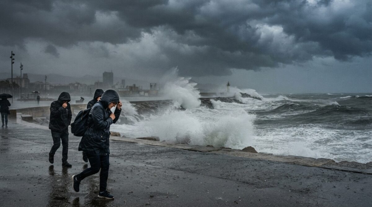Aviso de Tempestade. Severidade Grau: Perigo