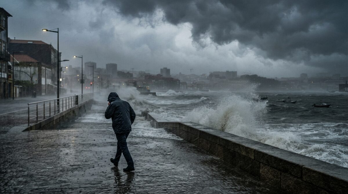 Aviso de Tempestade. Severidade Grau: Perigo