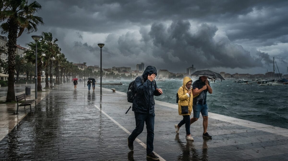 Aviso de Tempestade. Severidade Grau: Perigo Potencial