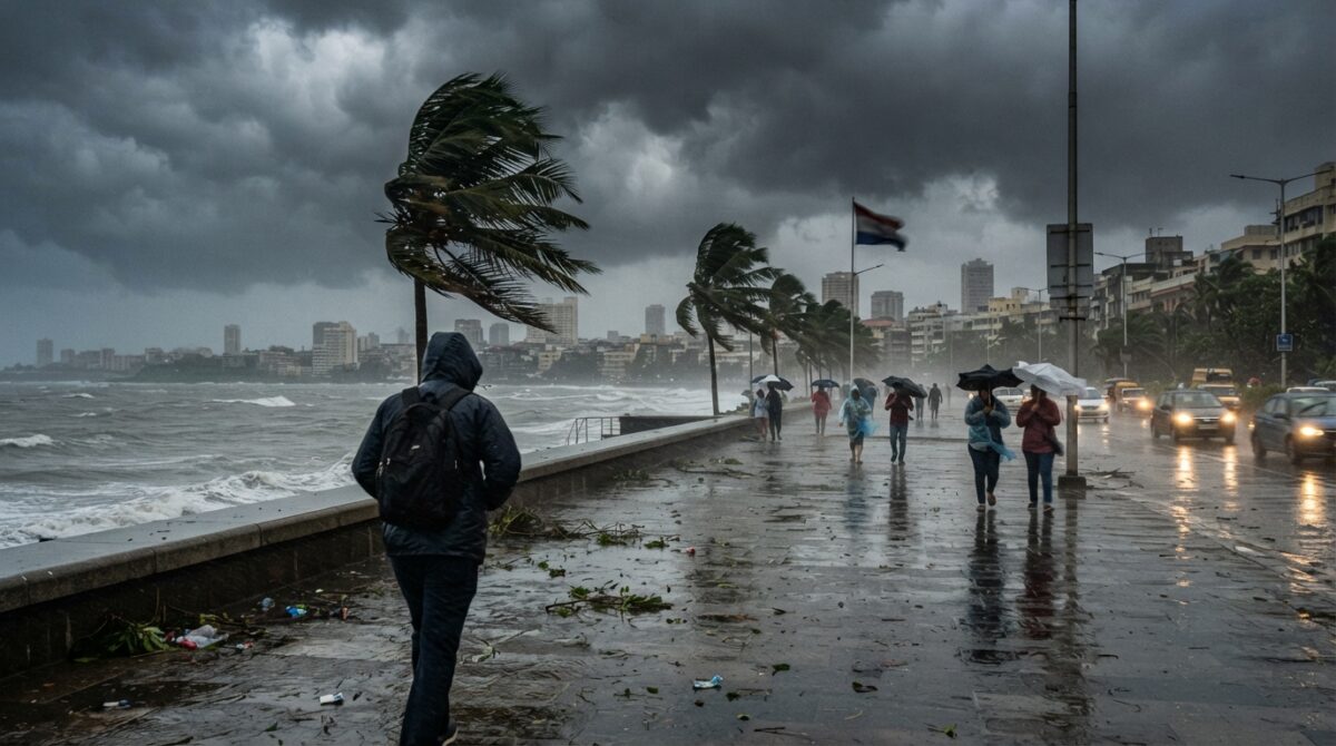 Aviso de Tempestade. Severidade Grau: Perigo Potencial