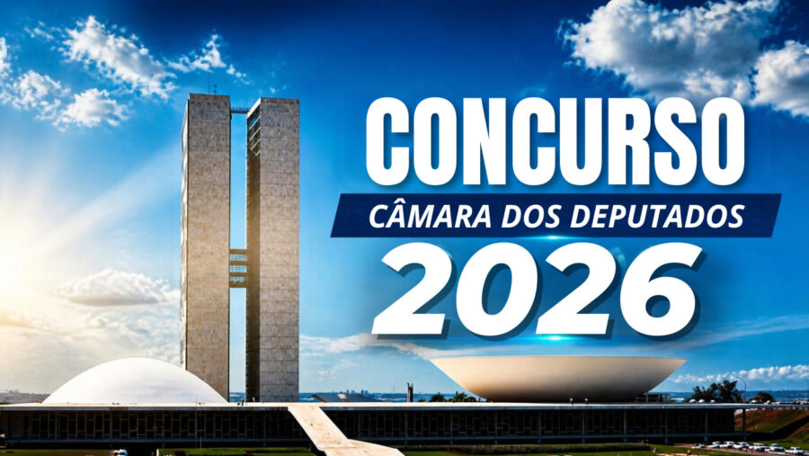 Câmara dos Deputados abre seu 3º concurso em 2026; veja cargos