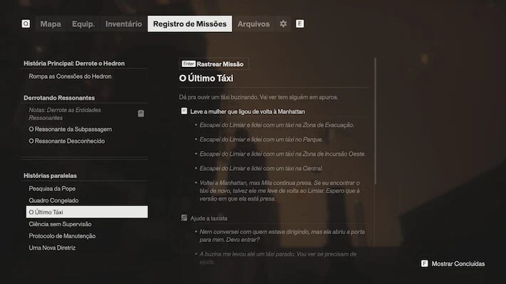 Como encontrar todos os táxis em Control Resonant