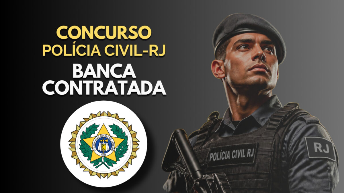 Concurso PC-RJ: FGV é contratada para seleção com mais de 300 vagas