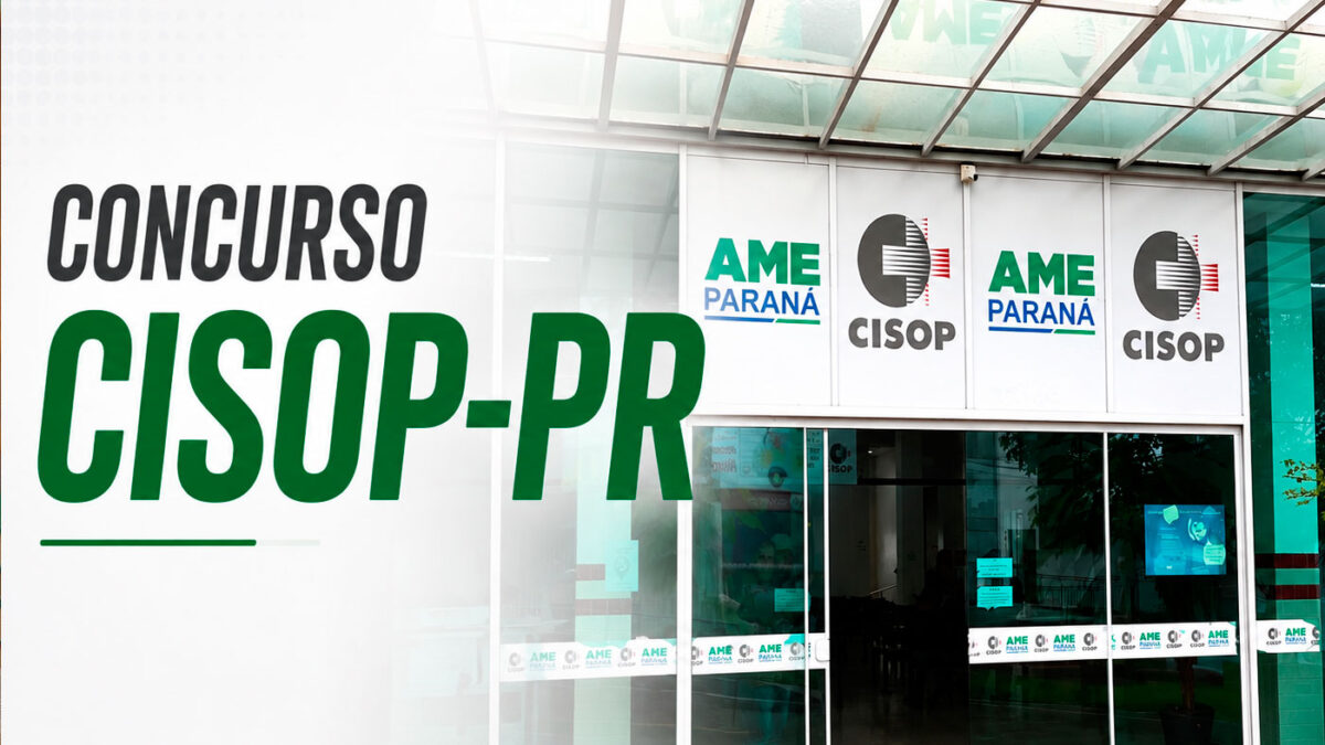 Consórcio CISOP-PR 2026: Sai edital com 31 vagas de até R$ 15,4 mil