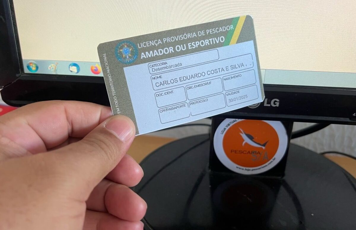 Contador perde R$ 15 mil em golpe ao tentar emitir carteira de pesca amadora pela internet