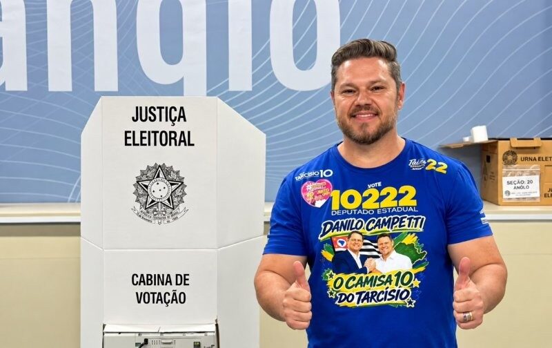 Danilo Campetti é eleito deputado estadual