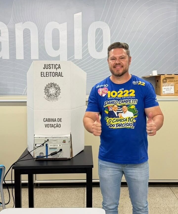 Danilo Campetti é eleito deputado estadual e é o mais votado em Votuporanga