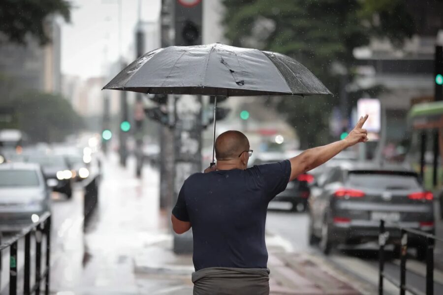 Defesa Civil de SP alerta para possibilidade de chuva com raios e rajadas de vento neste domingo (4)