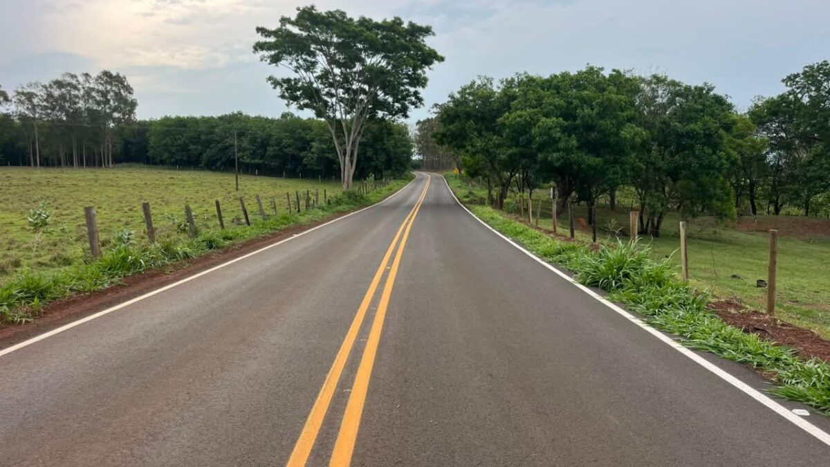 DER conclui obras em estradas vicinais na região