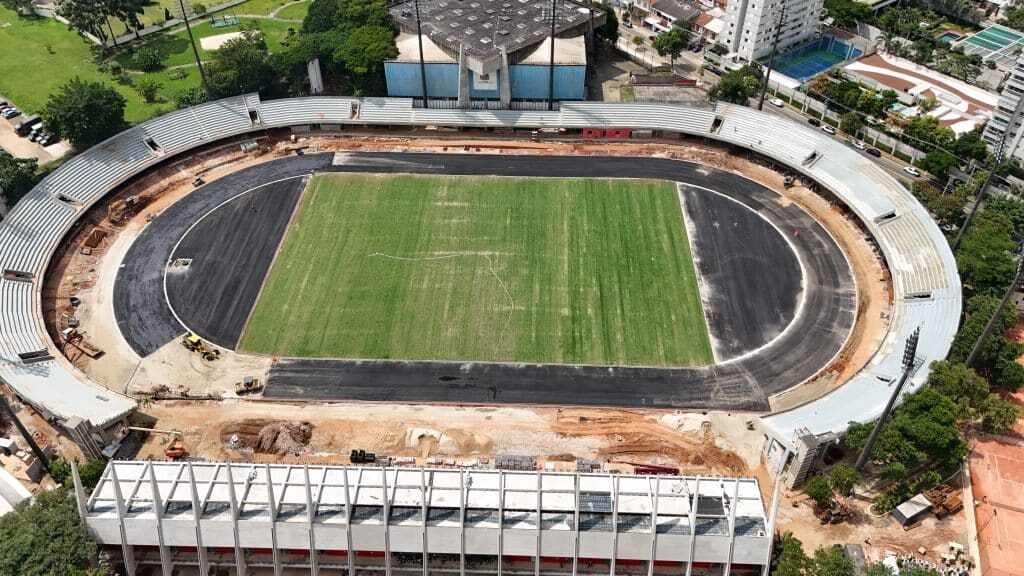 Estádio Ícaro de Castro Mello recebe as disputas do Brasileiro de Atletismo Sub-16