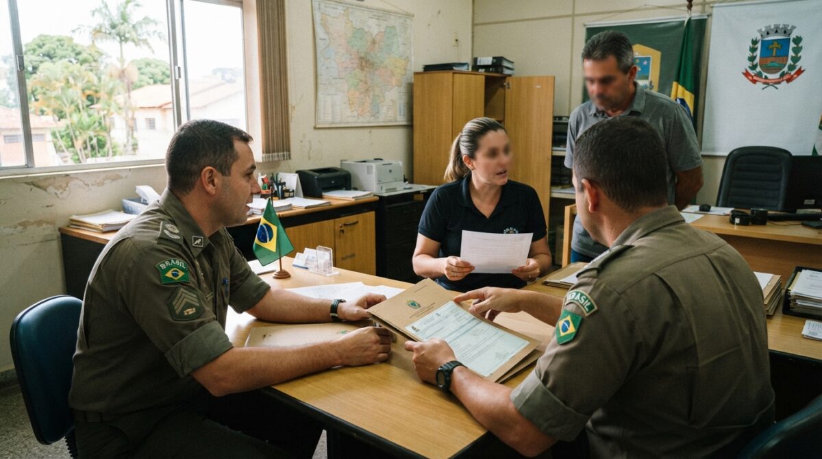 Fernandópolis recebe visita técnica de oficiais do Exército Brasileiro na Junta de Serviço Militar