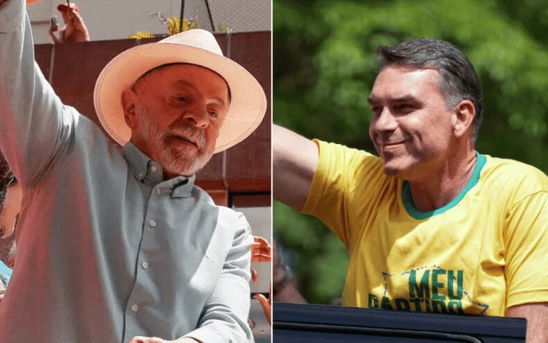 Flávio Bolsonaro e Lula garantem vaga no 2º turno da eleição presidencial em nova disputa decisiva