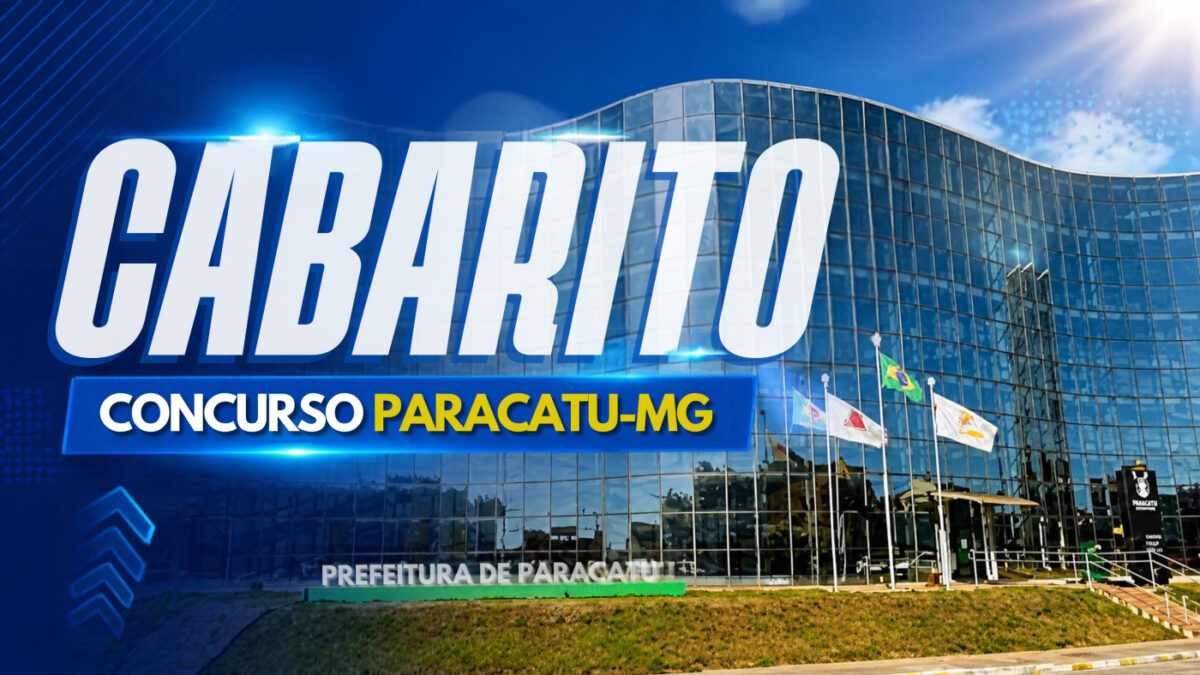 IBGP divulga gabarito do concurso de Paracatu-MG; veja respostas