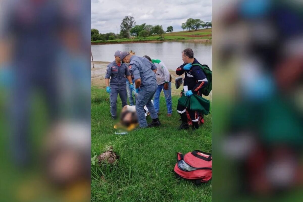 Idosa que havia desaparecido é encontrada caída perto de represa