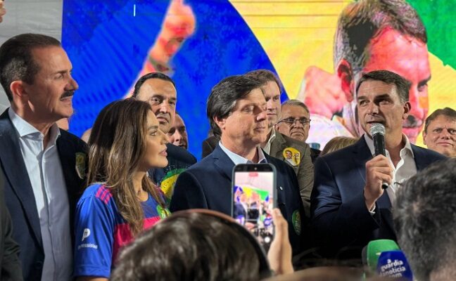 Itamar Borges declara apoio a Flávio Bolsonaro no segundo turno