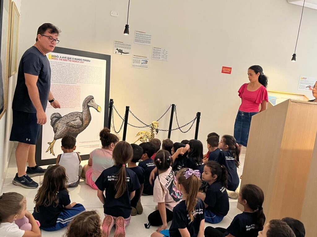 Museu de Paleontologia de Fernandópolis inaugura exposição educativa sobre a extinção da ave Dodô