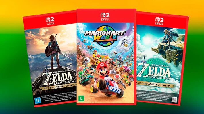 Nintendo não pretende abandonar a mídia física do Switch 2, confirma executivo