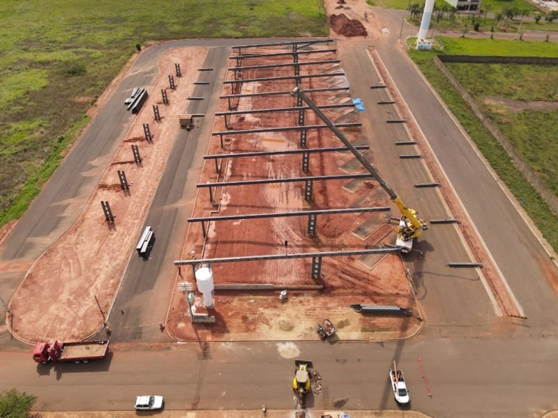 Obras da Construcerto em Andradina projetam revolução na mobilidade e no transporte com nova rodoviária