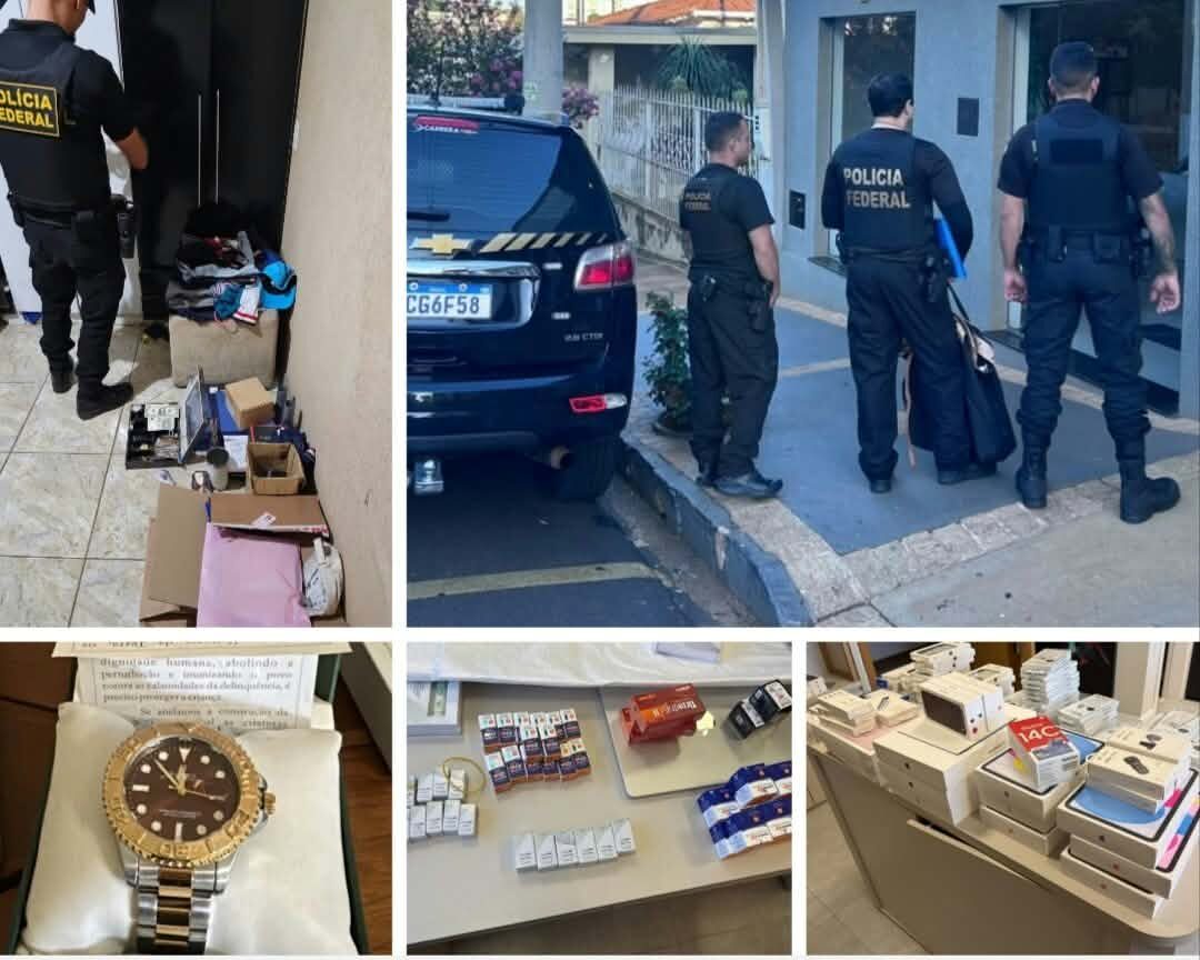 Polícia Federal deflagra “Operação DUX” contra esquema milionário de contrabandos no interior paulista
