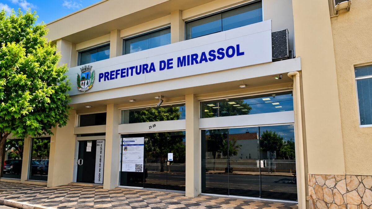 Prefeitura de Mirassol-SP abre 30 vagas via processo seletivo