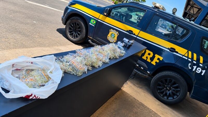 PRF apreende mais de mil anabolizantes com destino a Rio Preto