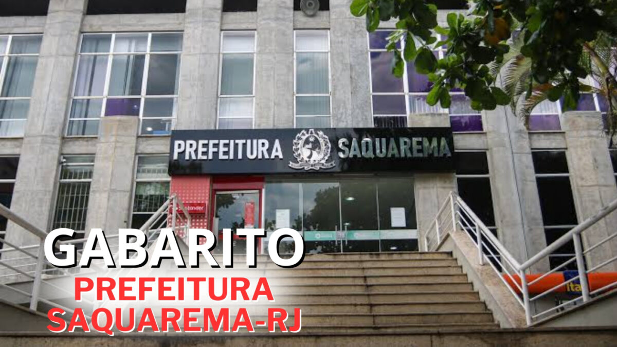 Resultado do concurso Saquarema-RJ 2026 é divulgado pelo IBAM: veja notas e classificação