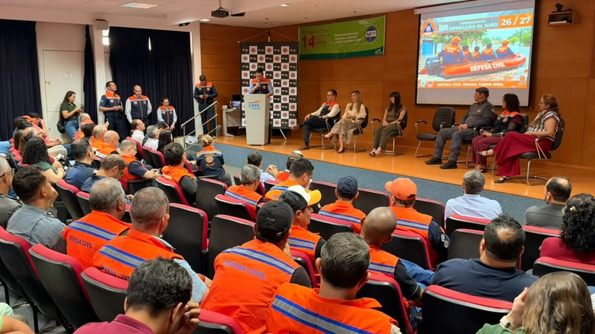 Ribeirão Preto recebe treinamento da Defesa Civil de SP para enfrentamento ao El Niño, com anúncio de R$ 4,7 milhões em investimentos
