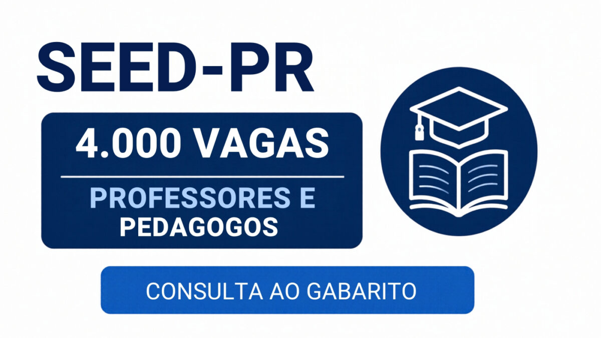 SEED-PR 2026; veja gabaritos das provas quando saem