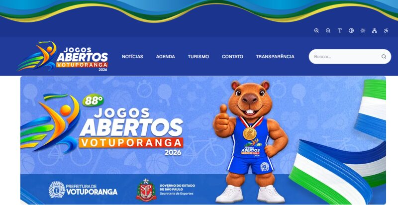Votuporanga lança site oficial dos Jogos Abertos do Interior